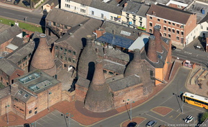 Gladstone Pottery Museum Stoke-on-Trent  from the air