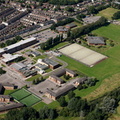 Staffordshire University Stoke-on-Trent   from the air