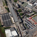 Stoke-on-Trent railway station from the air