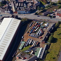 Stoke On Trent Boat Building Company, Longport, Stoke-On-Trent, from the air 