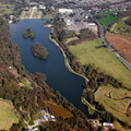 Trentham Gardens  Stoke-on-Trent from the air