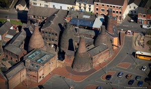 Gladstone Pottery Museum Stoke-on-Trent  from the air