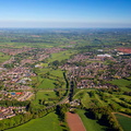 River Trent at Stone, Staffordshire aerial photograph