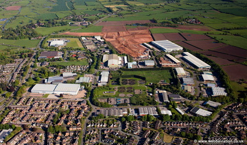 Stone Business Park Stone, Staffordshire aerial photograph