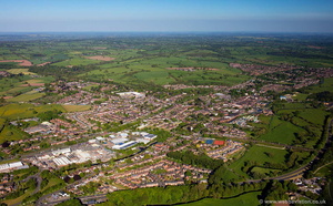 Stone, Staffordshire aerial photograph