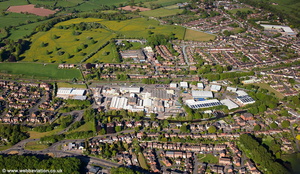 Whitebridge Industrial Estate Whitebridge Lane, Stone, Staffordshire aerial photograph
