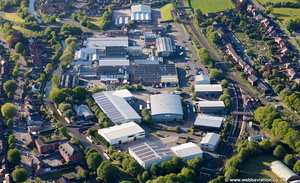 Whitebridge Industrial Estate Whitebridge Lane, Stone, Staffordshire  aerial photograph