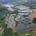 RSPB Middleton Lakes  nature reserve  Tamworth aerial photograph