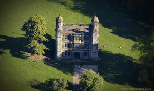 Tixall Gatehouse aerial photograph