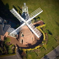 Upper Longdon Windmill Staffordshire aerial photograph