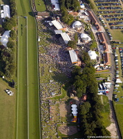 Newmarket Racecourse Newmarket, Suffolk from the air