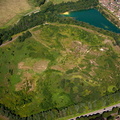 Godstone Reservoir Godstone Surrey  from the air