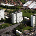 Chandless Estate  Gateshead from the air