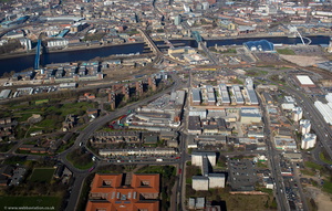Gateshead from the air