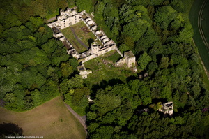 Ravensworth Castle Tyne and Wear  aerial photograph