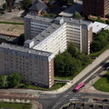 Regent Court  Gateshead from the air