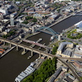 River Tyne from the air