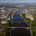 River Tyne from the air
