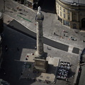 Earl Grey Monument Newcastle upon Tyne aerial photo 