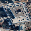 Eldon Square shopping centre  Newcastle from the air