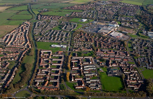 Killingworth  , Newcastle upon Tyne  from the air