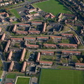 Longbenton  Newcastle  from the air