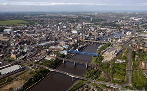 Newcastle upon Tyne  aerial photo 