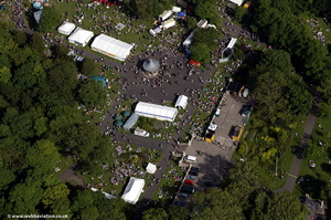  Newcastle Green Festival from the air
