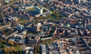 Newcastle University from the air