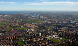 North Heaton, Newcastle upon Tyne  from the air