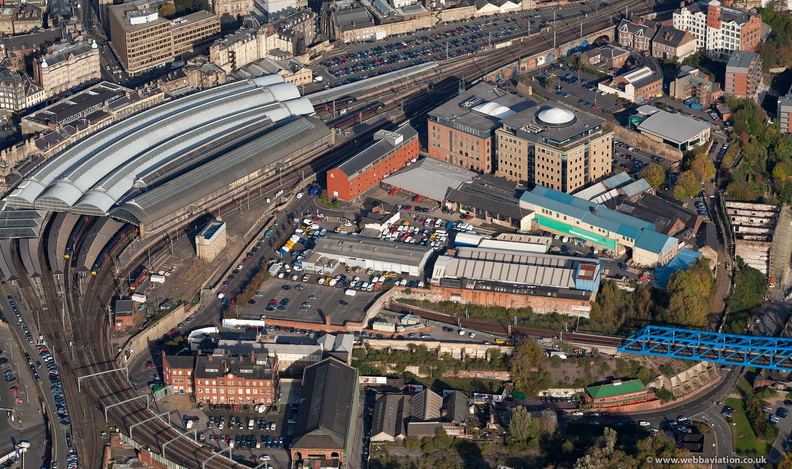 Stephenson Quarter, Newcastle upon Tyne  from the air