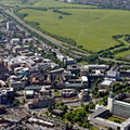 The Royal Victoria Infirmary (RVI)   Newcastle   from the air