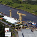TechnipFMC Umbilicals , formerley DUCO Newcastle  aerial photo 