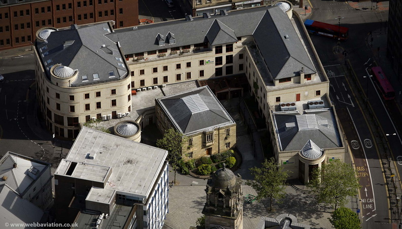 “lying-in” hospital  Newcastle from the air
