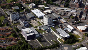  Newcastle College  from the air