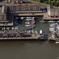 St. Peter's Basin Newcastle from the air