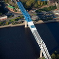 Queen Elizabeth II Metro Bridge  from the air