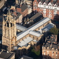 Newcastle Cathedral from the air