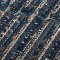  terraced housing  in Newcastle upon Tyne  from the air