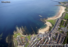 Cullercoats North Tyneside Tyne and Wear aerial photograph 