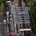 Whitley Bay Railway Station Whitley Bay North Tyneside Tyne and Wear aerial photograph 