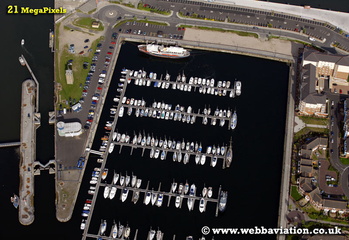 Albert Edward DockSouth Shields   aerial photograph 