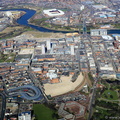 Sunderland city centre aerial photograph