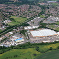 Carlyon Road Industrial Estate Atherstone aerial photograph