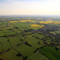 Brinklow Warwickshire  from the air