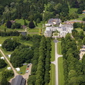 Coombe Abbey  Warwickshire  from the air