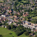 Dunchurch, Warwickshire from the air