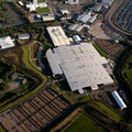 Aston Martin Factory Gaydon from the air