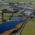 Napton Reservoirs,  Warwickshire from the air