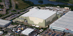 Dairy Crest Ltd  Nuneaton  from the air